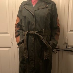 Denim Trench Coat